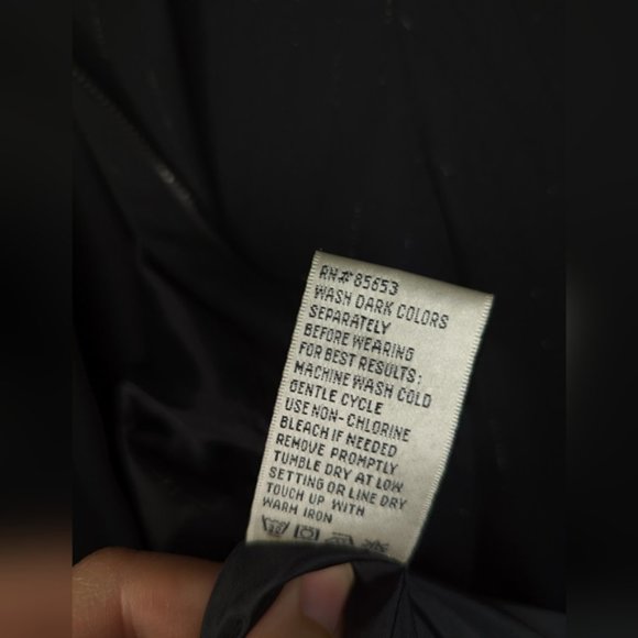 Melrose Studio black polyester pants and zipper front jacket Suit size 14 - Picture 10 of 13